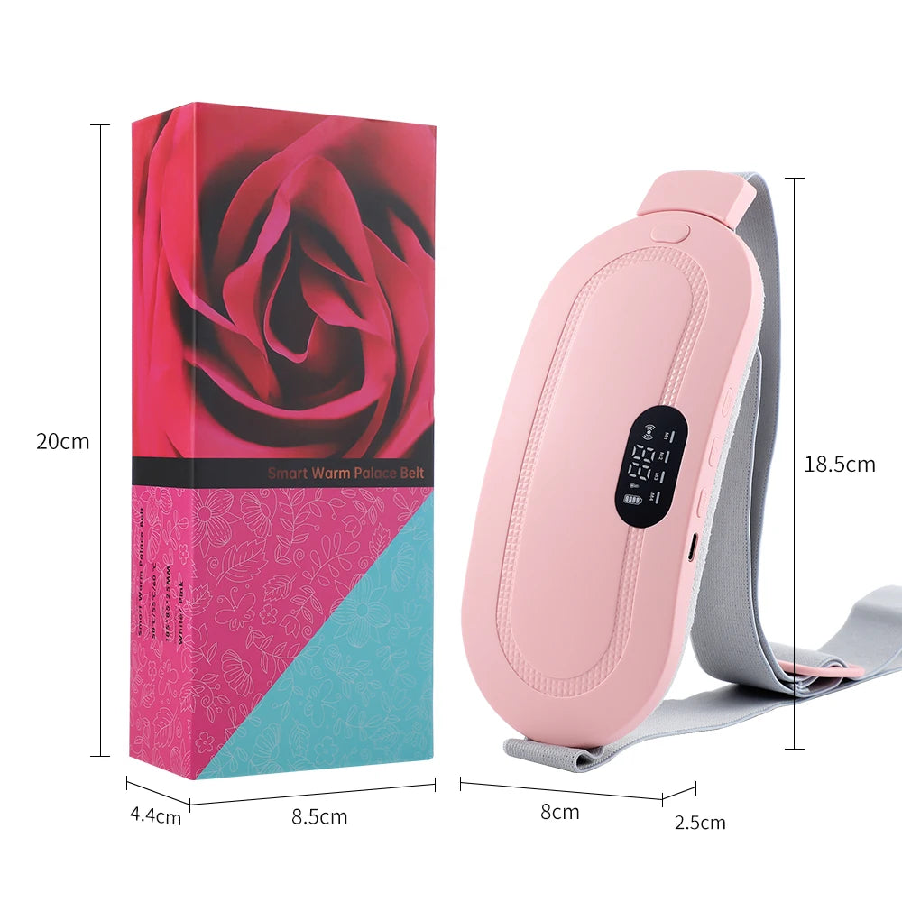 Electric Heating Waist Massage Belt for Period Cramp Relief