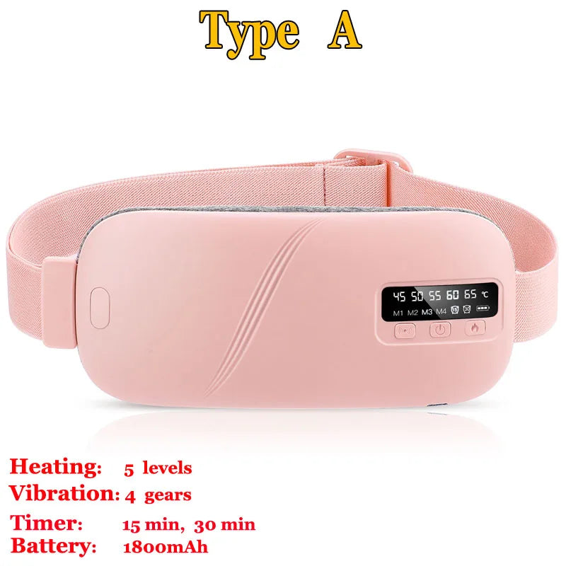 Electric Heating Waist Massage Belt for Period Cramp Relief