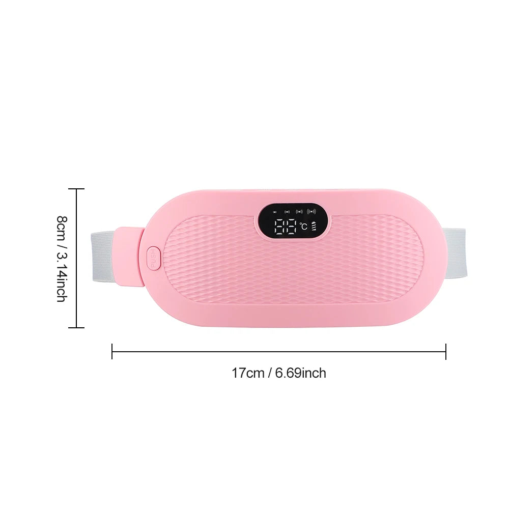 Electric Heating Waist Massage Belt for Period Cramp Relief