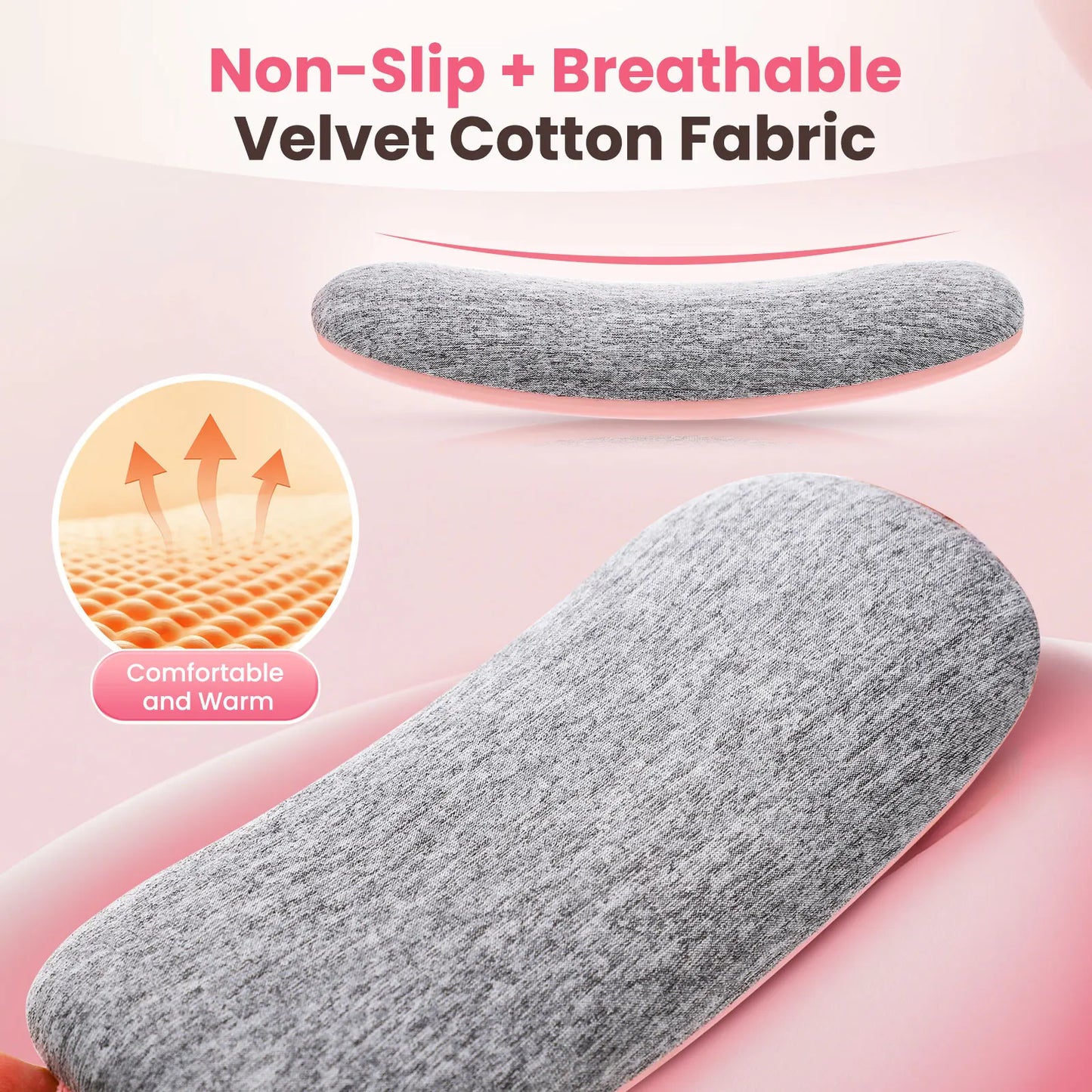 Electric Heating Waist Massage Belt for Period Cramp Relief