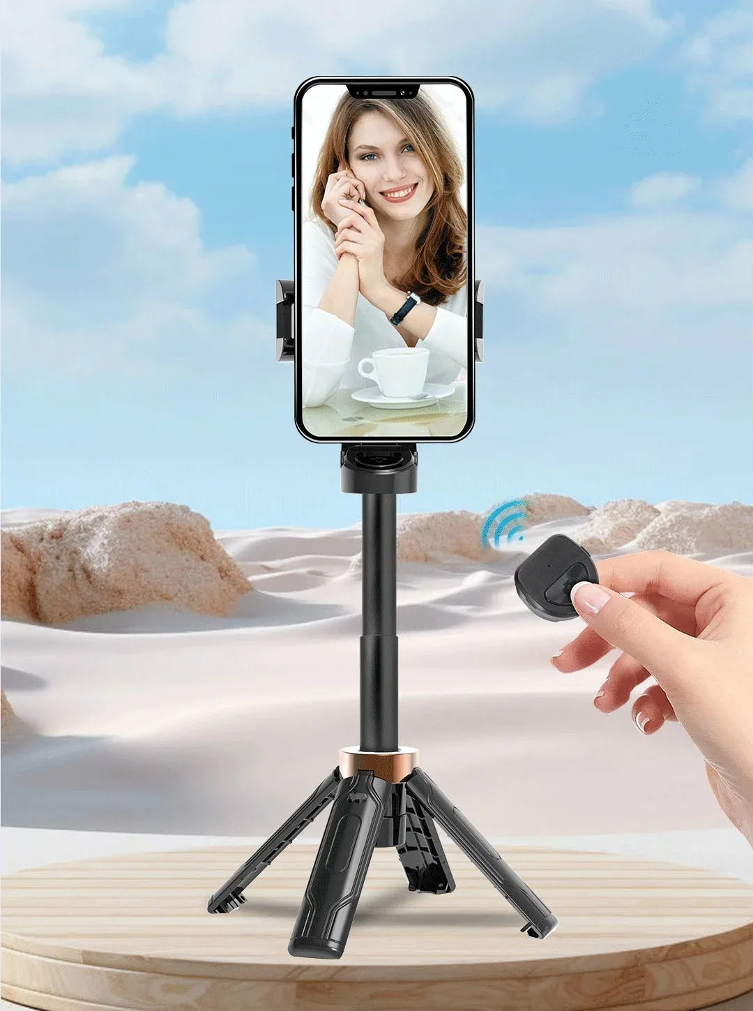 Portable selfie