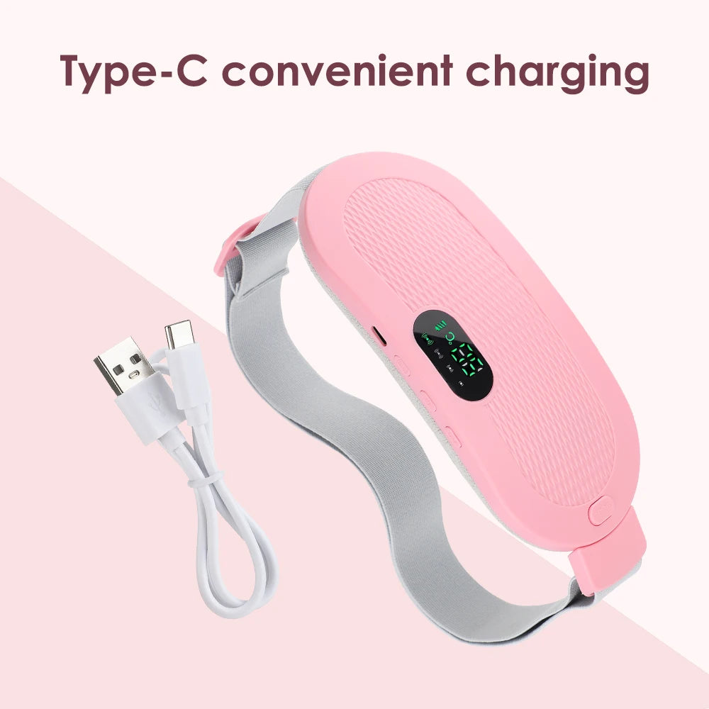 Electric Heating Waist Massage Belt for Period Cramp Relief