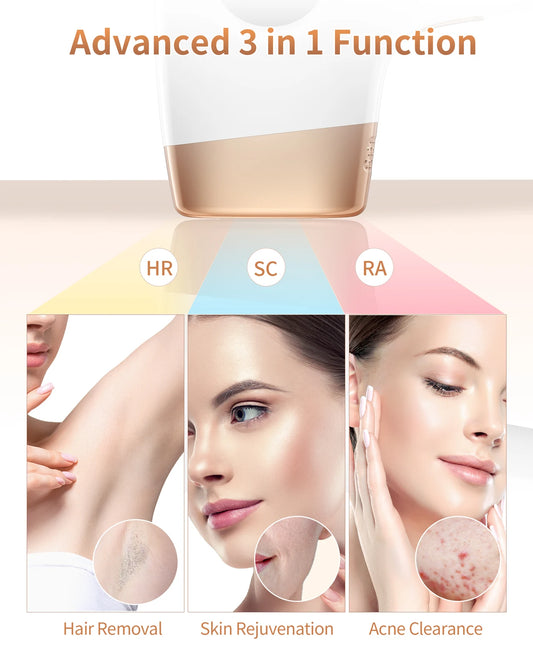 IPL Hair Removal Laser 999999 Flashes