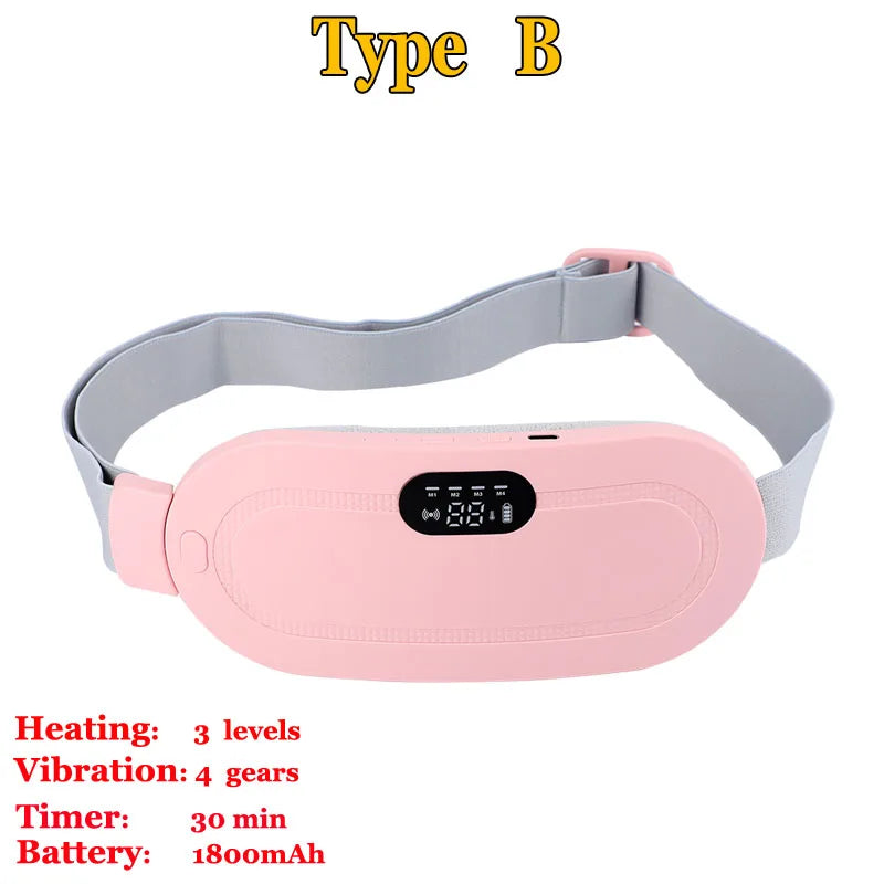 Electric Heating Waist Massage Belt for Period Cramp Relief