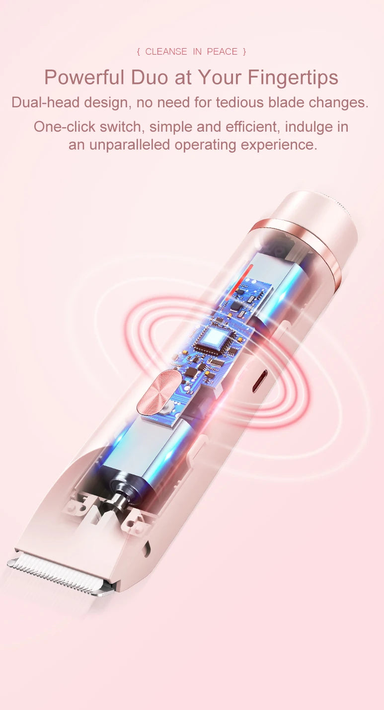 Electric Razor Woman Shaver Painless