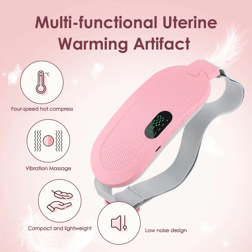Electric Heating Waist Massage Belt for Period Cramp Relief