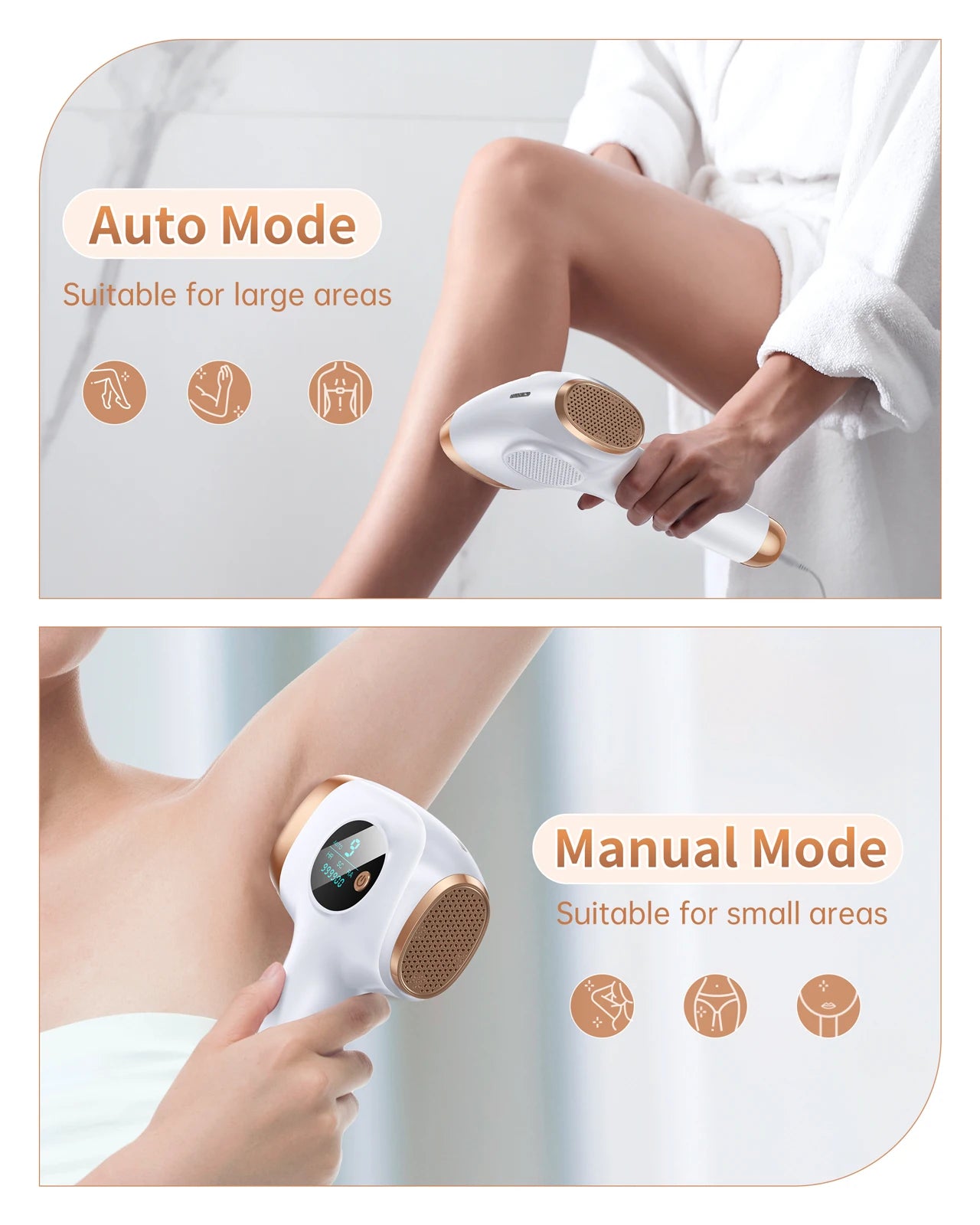 IPL Hair Removal Laser 999999 Flashes