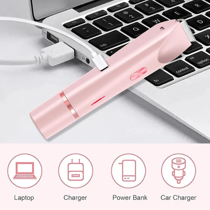 Electric Razor Woman Shaver Painless