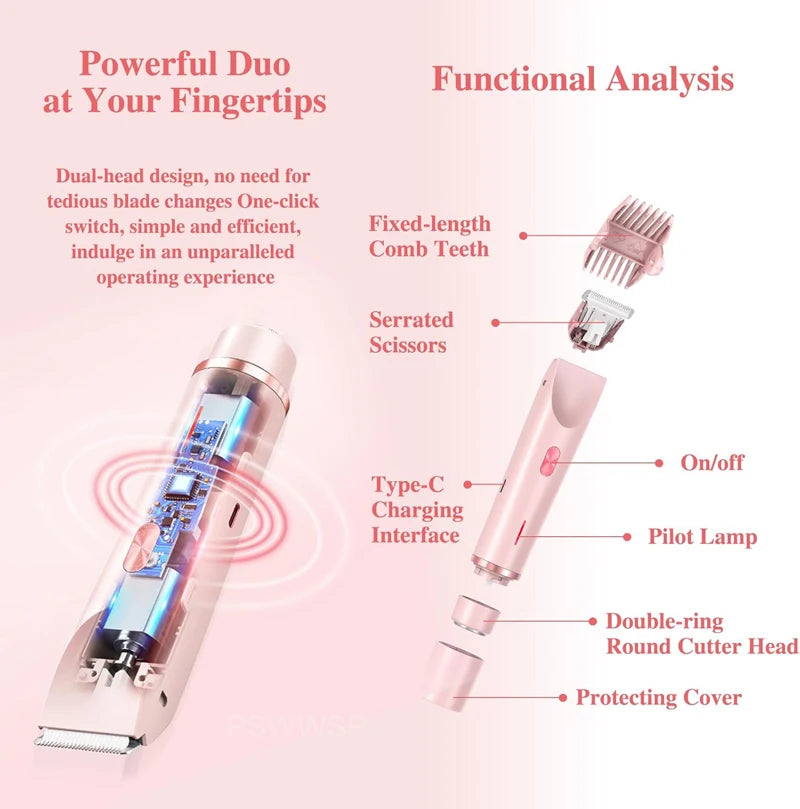 Electric Razor Woman Shaver Painless