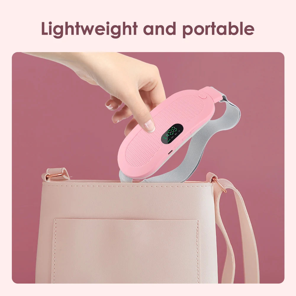 Electric Heating Waist Massage Belt for Period Cramp Relief