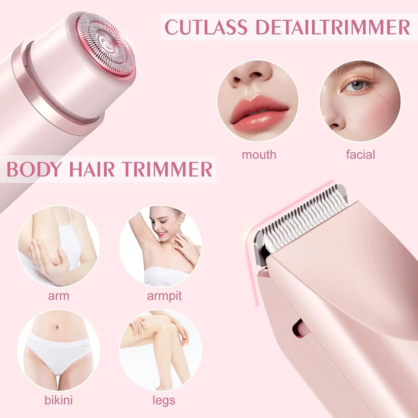 Electric Razor Woman Shaver Painless